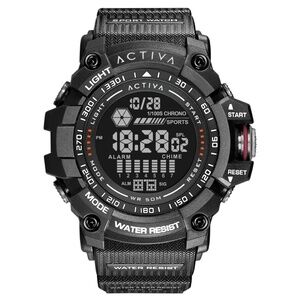 Activa X Invicta Digital Men's Watch - 56mm, Black (ACW8020-001)